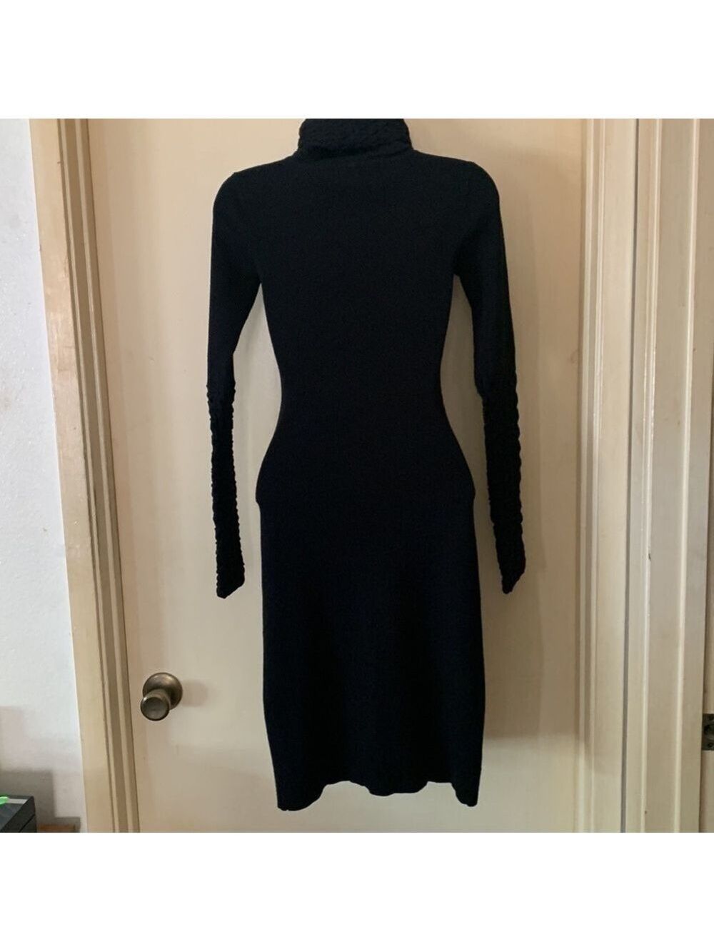 Moda International black sweater dress size XS - Picture 4 of 5